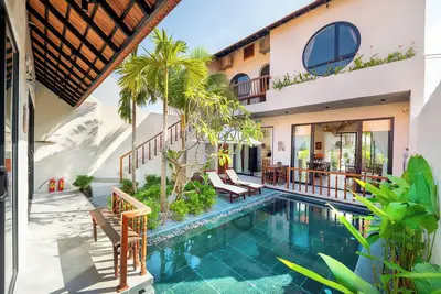New- Serene Retreat 4BRs w/ Pool - 6 mins to Beach