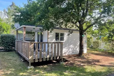 Image de Location Mobil home pour 6 mois dans Camping 4étoiles Le Paradis à Carcans