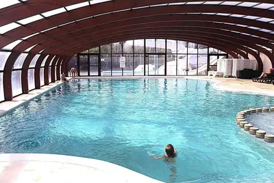 Image de Mobile-home 6 personnes  dans camping avec piscine  - accès direct plage