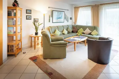 Image de Appartement \"Tannenblick 4-3\" avec vue sur les montagnes, jardin partagé et Wi-Fi