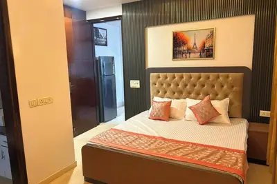 Image de Ashoka Homes-Stylish-2 Bhk apartment in lajpat nagar New Delhi with Ac, WiFi