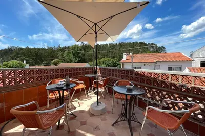 Image de Silver Coast, Alcobaça, Nazaré, Portugal, restored upper class tradicional house