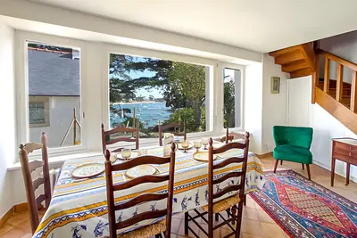 Image de Maison de Vacances 'L'Estuaire - Vue sur la Rivière' avec Vue Mer, Terrasse Privée et Wi-Fi