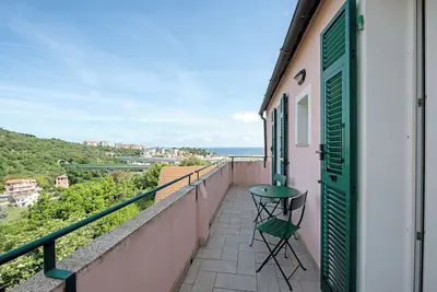 Image de Appartement 'Zafferano Suites - Mentuccia' avec vue sur la mer, jardin partagé et Wi-Fi