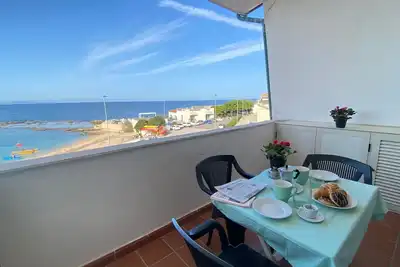 Appartamento Il Delfino: comodissimo e fronte mare