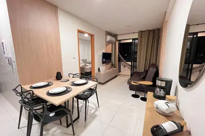 Image de Cozy apartment in brilliant Jatiúca Maceió with Ac, fitness room, WiFi