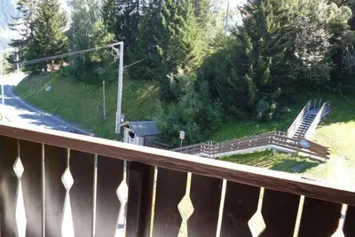 Image de À 50m des pistes de ski, 4ème étage, balcon, parking, casier à ski, 29m², Courchevel