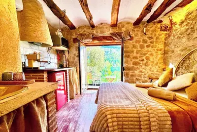 Image de Appartement \"Gnomo\" avec vue sur les montagnes, Wi-Fi et climatisation