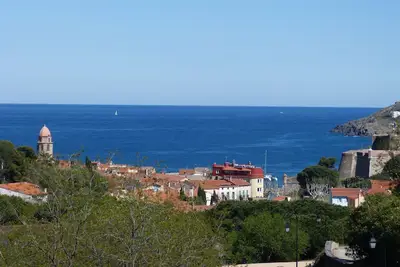 Image de A 15mn de Collioure, vue sur la mer, Maison dans résidence sécurisée