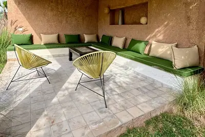 Image de Marrakech - Dar Aït Zahra - Vue panoramique sur les montagnes de l’Atlas