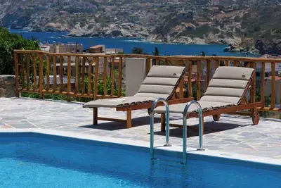 Villa Akalis in Agia Pelagia close to beaches up to 7-8 quests