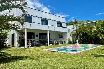 Image de Villa avec piscine et vue mer, à 8 minutes de la plage de l'Etang Salé les bains