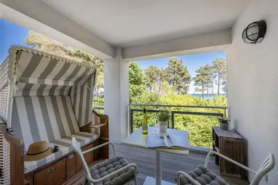Image de Stylish vacation apartment with a fantastic view of the Baltic Sea