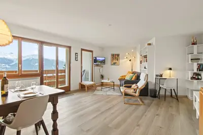 Image de Appartement avec magnifique vue sur la vallée