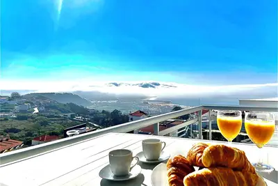 Image de Exlusief penthouse met zeezicht in Nazaré aan de Portugese zilverkust