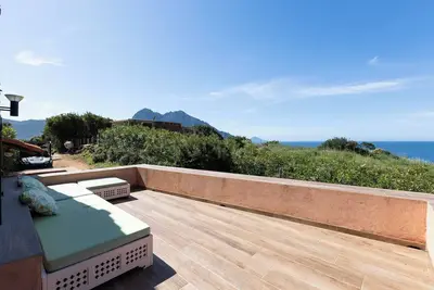 Image de Maison de vacances 'La Maison De Mammò' avec vue sur la mer, terrasse privée et Wi-Fi