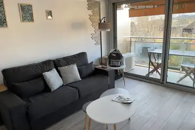 Image de Appartement avec garage privatif. Comprenant 4 couchages et proche de la mer!