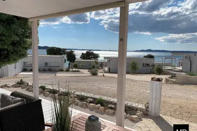 Buqez Eco Resort - Villa 47 with breathtaking panoramic views directly on the beach.