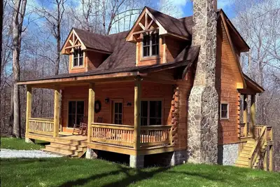 Image de Turkey Creek Cabin Rental #2 at Tims Ford Lake, boat dock, Tullahoma.