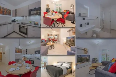 Image de Modern vacation apartment in Kölpinsee with balcony - just 600 m from the beach