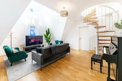 Image de nestup: 130 m² Duplex Penthouse - Rooftop Terrace with Skyline View