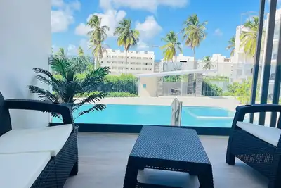 Image de Dream pool views apartment close to the beach