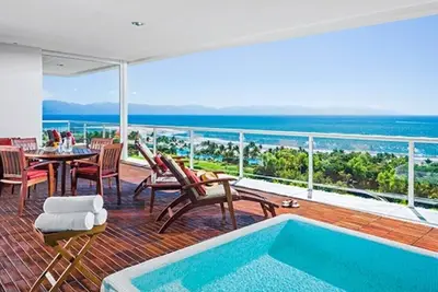 Image de Resort  hotel in delightful Banderas with WiFi, fitness room, Ac