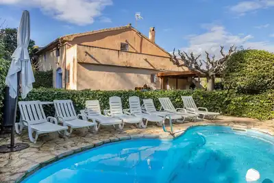 Image de Maison de campagne \"Cal Contra\" avec vue sur la montagne, piscine privée et Wi-Fi