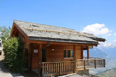 Image de Chalet à Veysonnaz avec vue sur les montagnes
