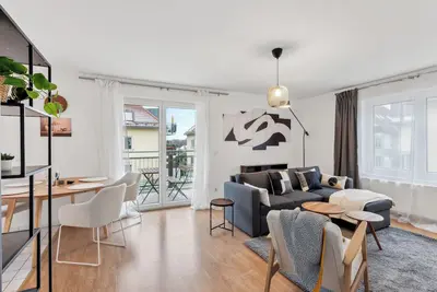 Image de Fully equipped Scandi-style oasis of peace in Leipzig North