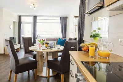 Image de F412 apartment in Cuxhaven-Sahlenburg, close to the beach, balcony, Wlan, parking lot