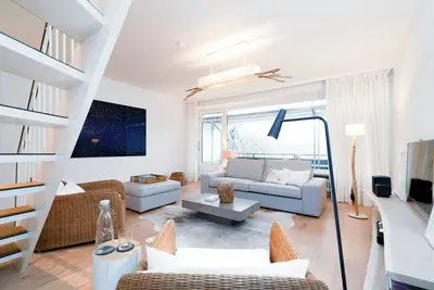 Image de \"Family-friendly vacation apartment Dünenrausch: vacation right on the beach! \"