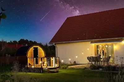 Image de Rustikales Haus mit Sauna und Whrilpool auf dem Land an der Ostsee