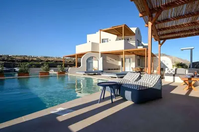 Image de Villa with King Size Pool & Caldera View