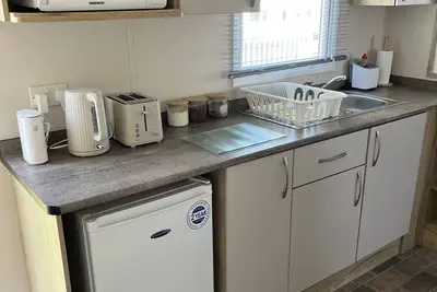 Image de Modern static caravan available at popular Seton Sands Holiday Village.