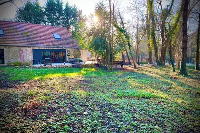 Image de Fermette de Rochopt 13e S. - 15 pers - Bord de rivière & petit bois - 30km Paris