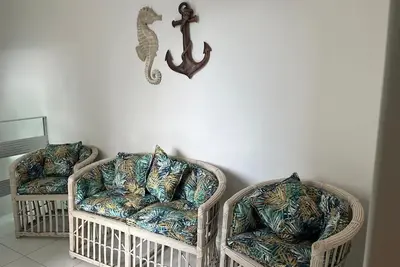Image de Duplex in Barra de São Miguel, 50m from Conchas beach.