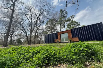 Image de Cozy container cabin with WiFi and Ac in lovely Richards