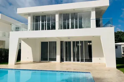 Brand new 3 bedroom 3. 5 bath villa in Sosua. Minutes from the beach