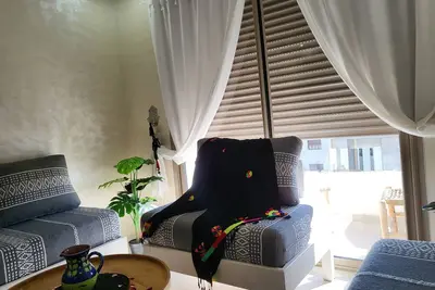 Image de Charming 1-bedroom apartment in pleasant Essaouira with Ac, WiFi