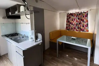 Mobil-home | Comfort | 3 Ch. | 6 pers. | Terrasse surélevée non couverte