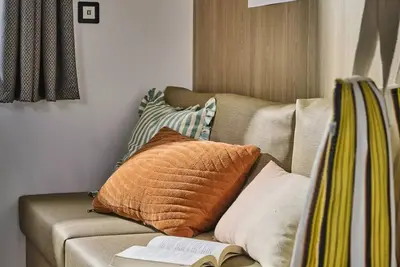 Cottage Family – 3 chambres, 34 m² avec terrasse couverte, idéal pour des séjours en famille ou amis 6 personnes