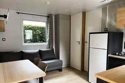 Image de Confort 27-2 (Mobil-home) - Tv, 2 chambres, environ 30m² Nouveau 2023 - Max 4 Adultes / 6 personnes