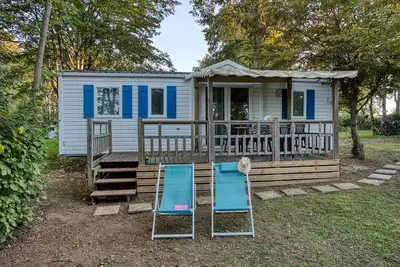 Image de Mobil Home Bermudes Plus (3 chambres, Tv, lave-vaisselle) 6 personnes