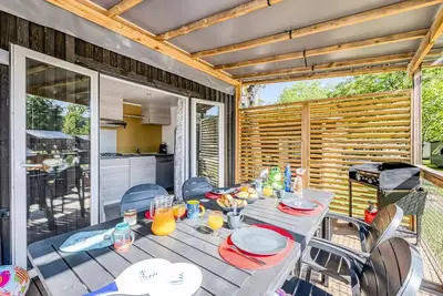 Image de Nouveaute 2025 : Homeflower Premium Plus Jacuzzi 29m² (2 chambres) + lits faits à l'arrivée & ménage 4 personnes