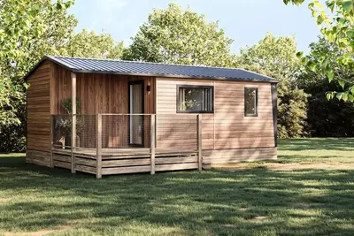 Image de Mobil-home Nest Ti et Tp climatisé 4 personnes