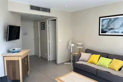 Image de Résidence Cap Hermès, T2/3, 40m2, 4-5 pers, grande terrasse vue mer, climatisé, parking privatif, piscine