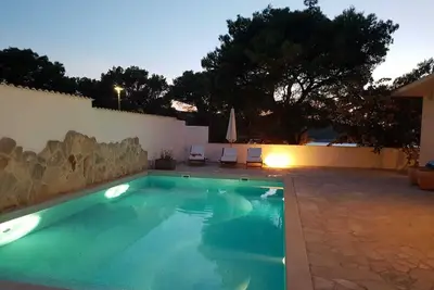 Image de belle villa avec vue imprenable