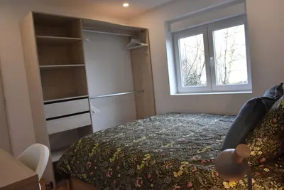 Image de Refuge du Château - Contemporain du rez + extérieur