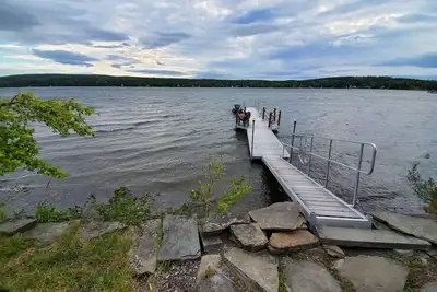 Image de Chalet 4 saisons bord du Lac du Portage è Ste-Paule